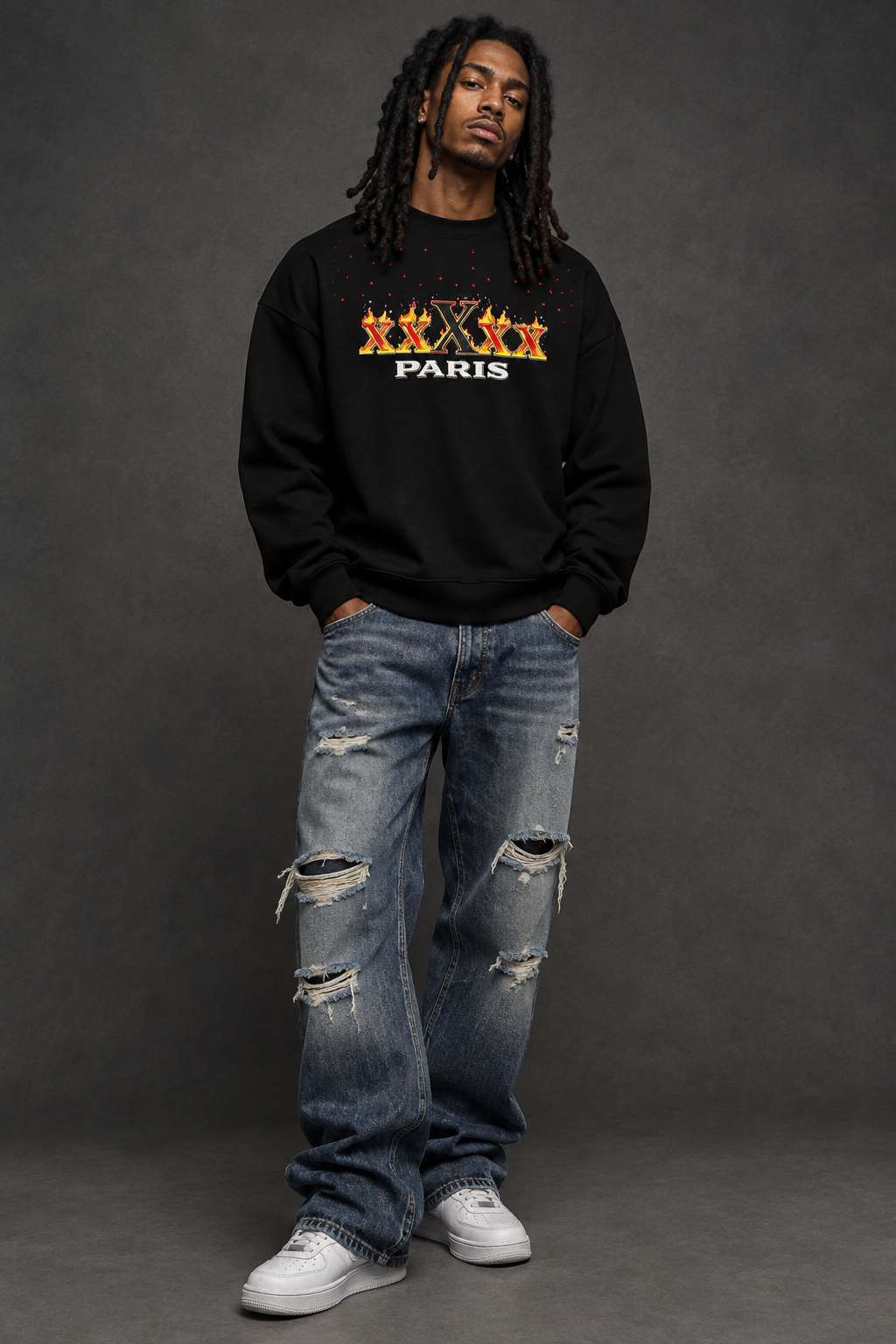 5X Paris XxXxx Unisex Ultra Heavyweight Crewneck