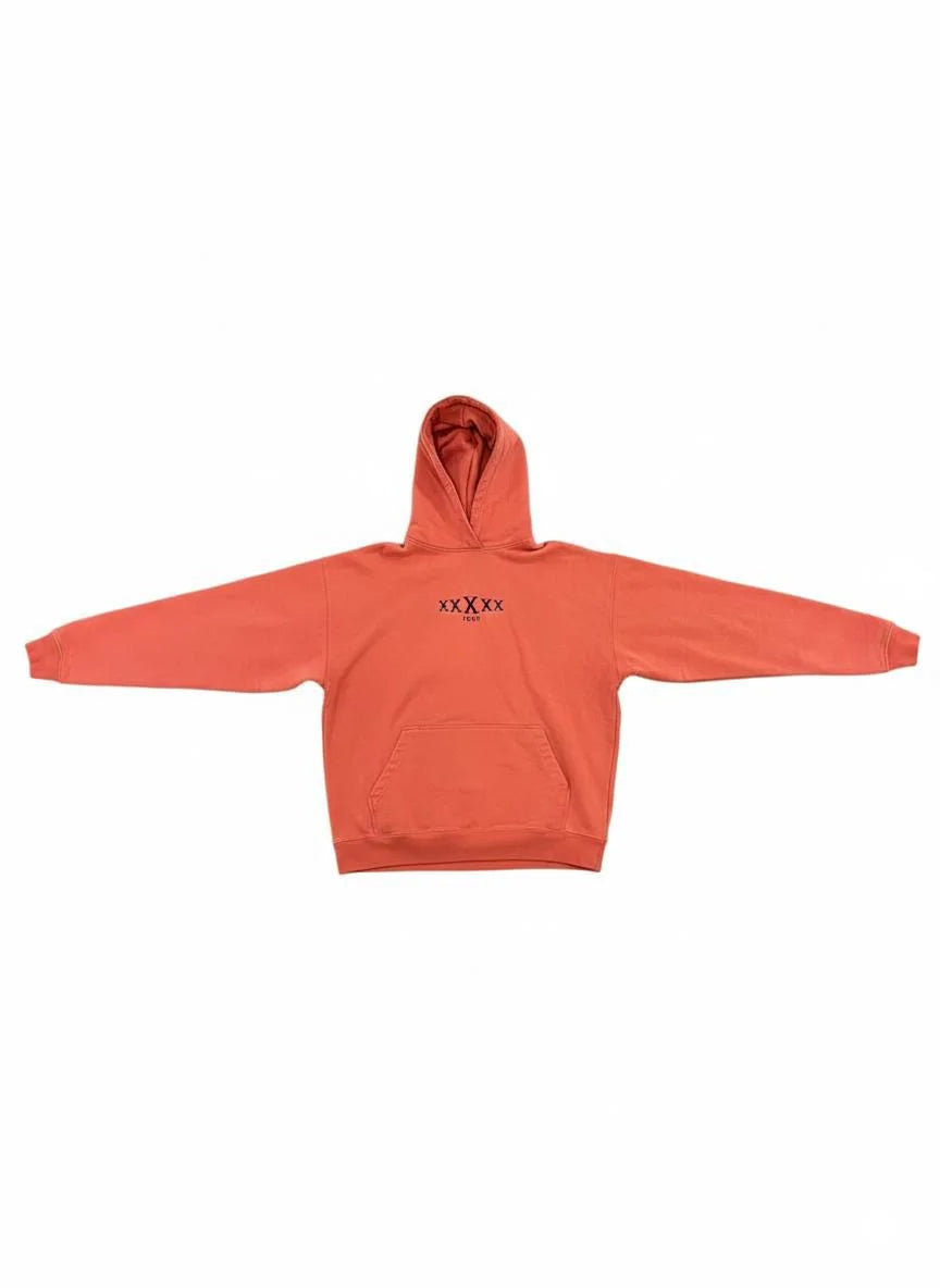 5X Paris xxXxx Unisex Ultra Heavyweight Hoodie – Blood Orange