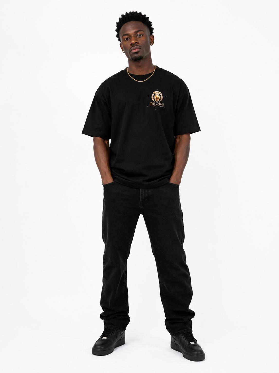5X Paris Oroko Culture Unisex Heavy Luxury Oversized Tee
