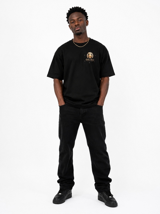 5X Paris Oroko Culture Unisex Heavy Luxury Oversized Tee