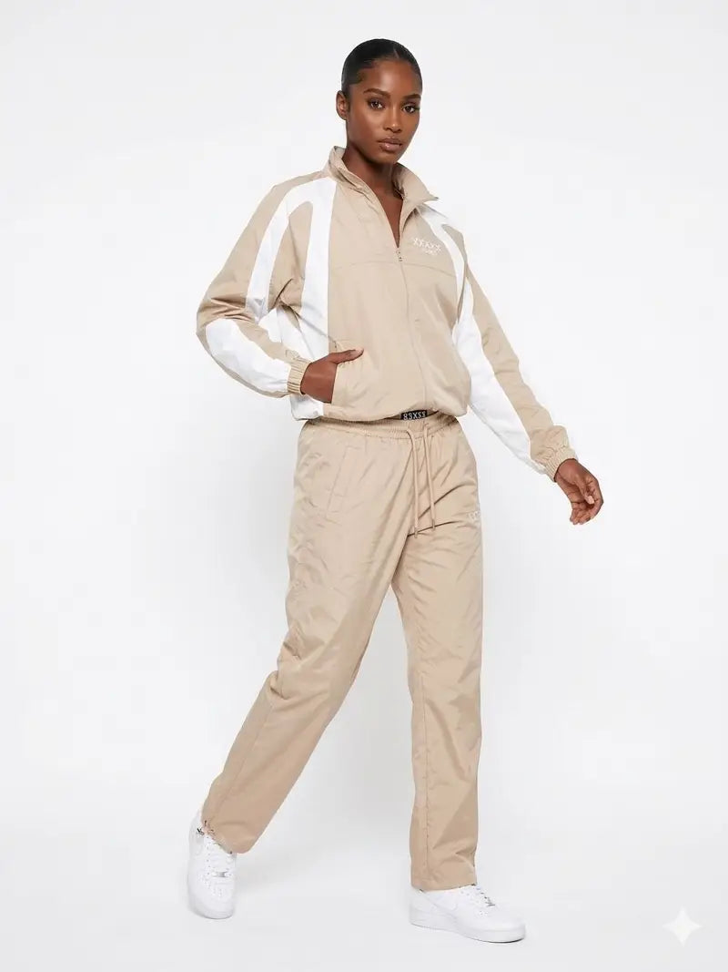 5X Paris XxXxx Unisex Tracksuit – Beige