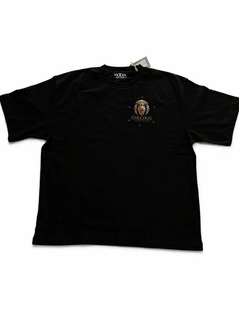5X Paris Oroko Culture Unisex Heavy Luxury Oversized Tee