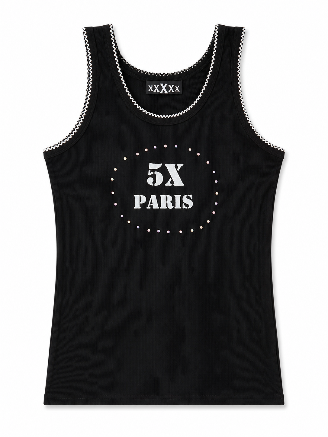 5X Paris Noir Luxe Tank