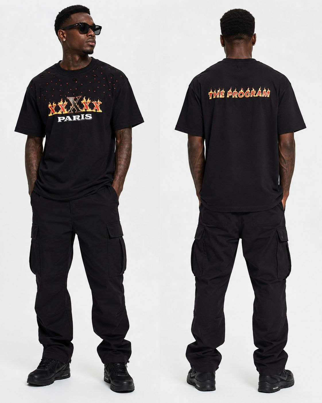 5X Paris XxXxx Unisex Luxury Loose Fit Tee