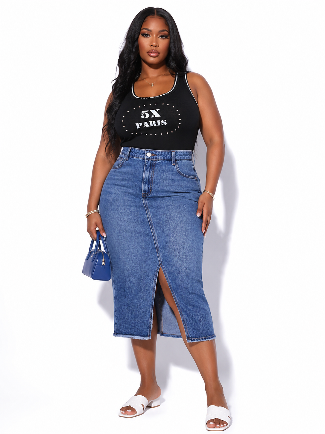 5X Paris Noir Luxe Tank