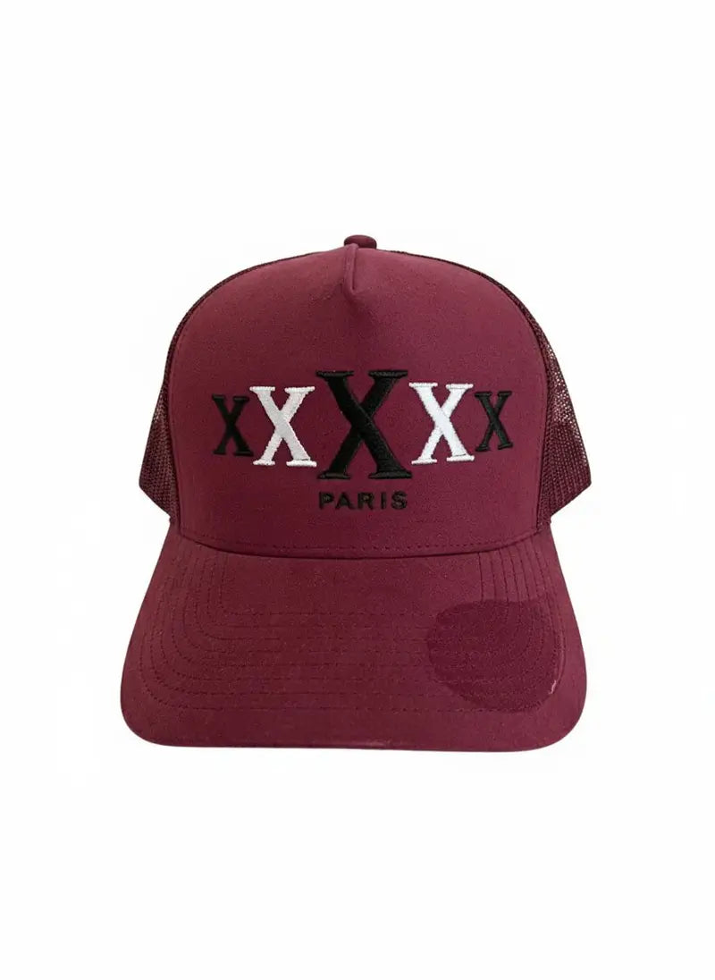 5X Paris Streetwear Face Cap – Red