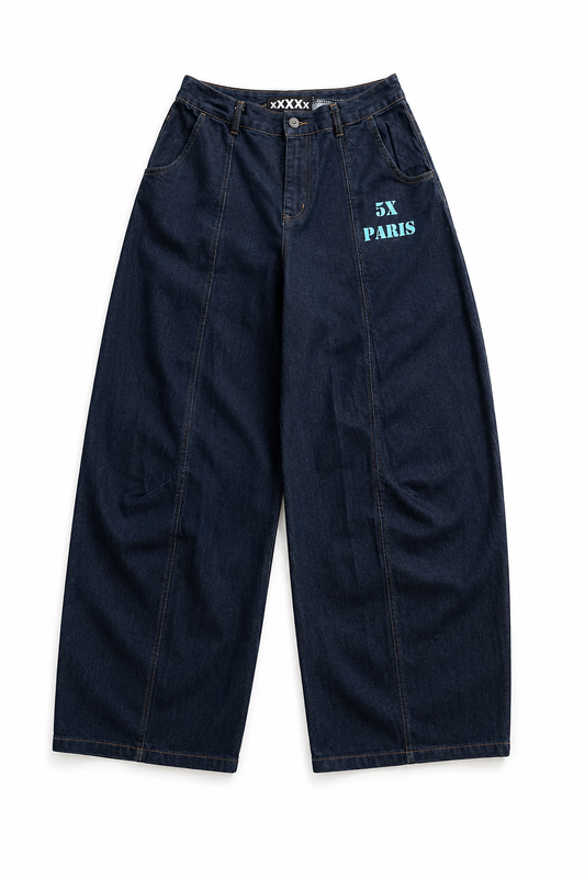 5X Paris Sculpt Wide-Leg Jeans