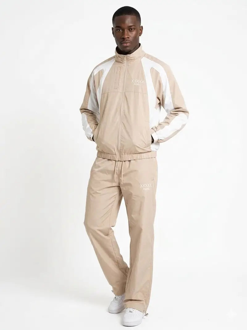 5X Paris XxXxx Unisex Tracksuit – Beige