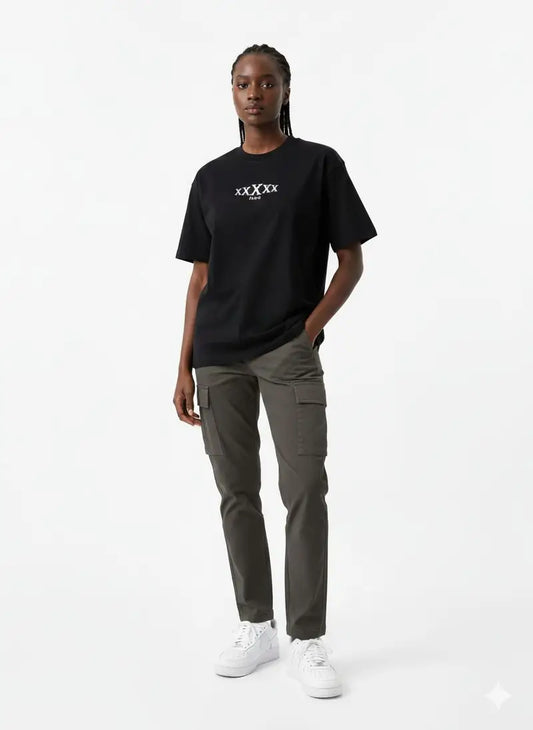 5X Paris XxXxx Unisex Heavy Luxury Oversized Tee