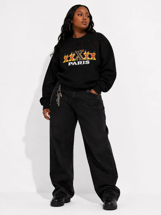5X Paris XxXxx Unisex Ultra Heavyweight Crewneck