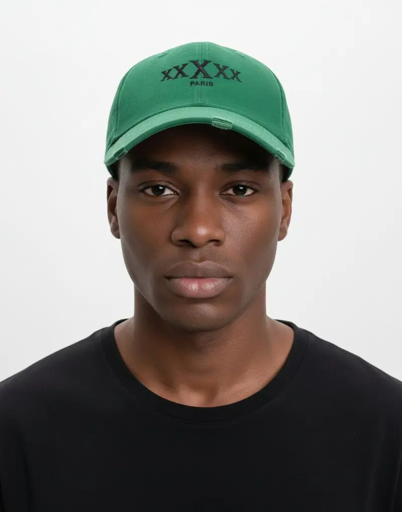 5X Paris Streetwear Face Cap – Green