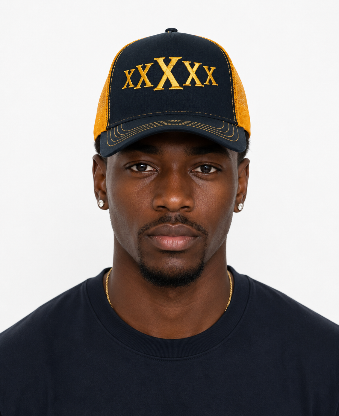 5X Paris Streetwear Face Cap – Black