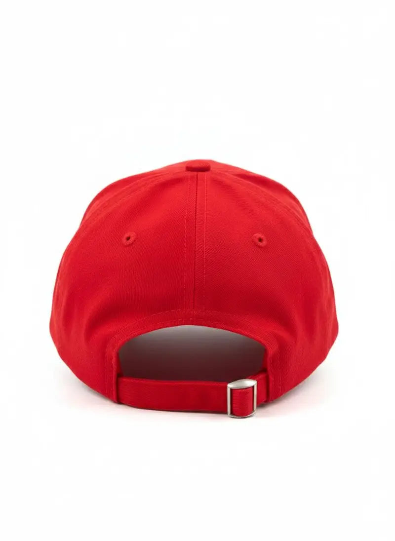 5X Paris Distressed Streetwear Face Cap – Red