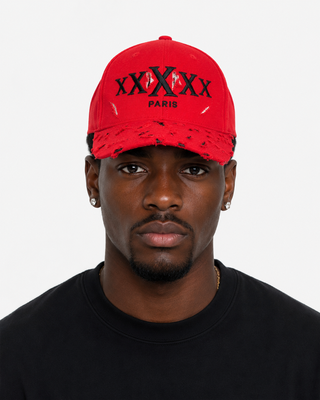5X Paris Distressed Face Cap