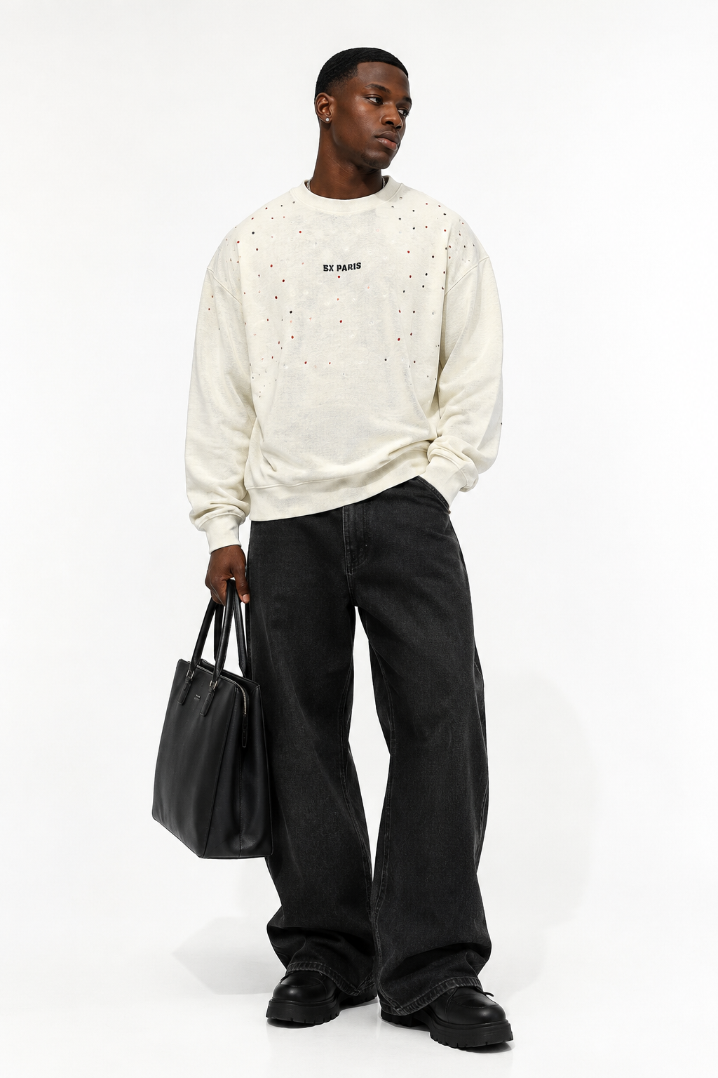 Unisex 5x Diamanté Jumper