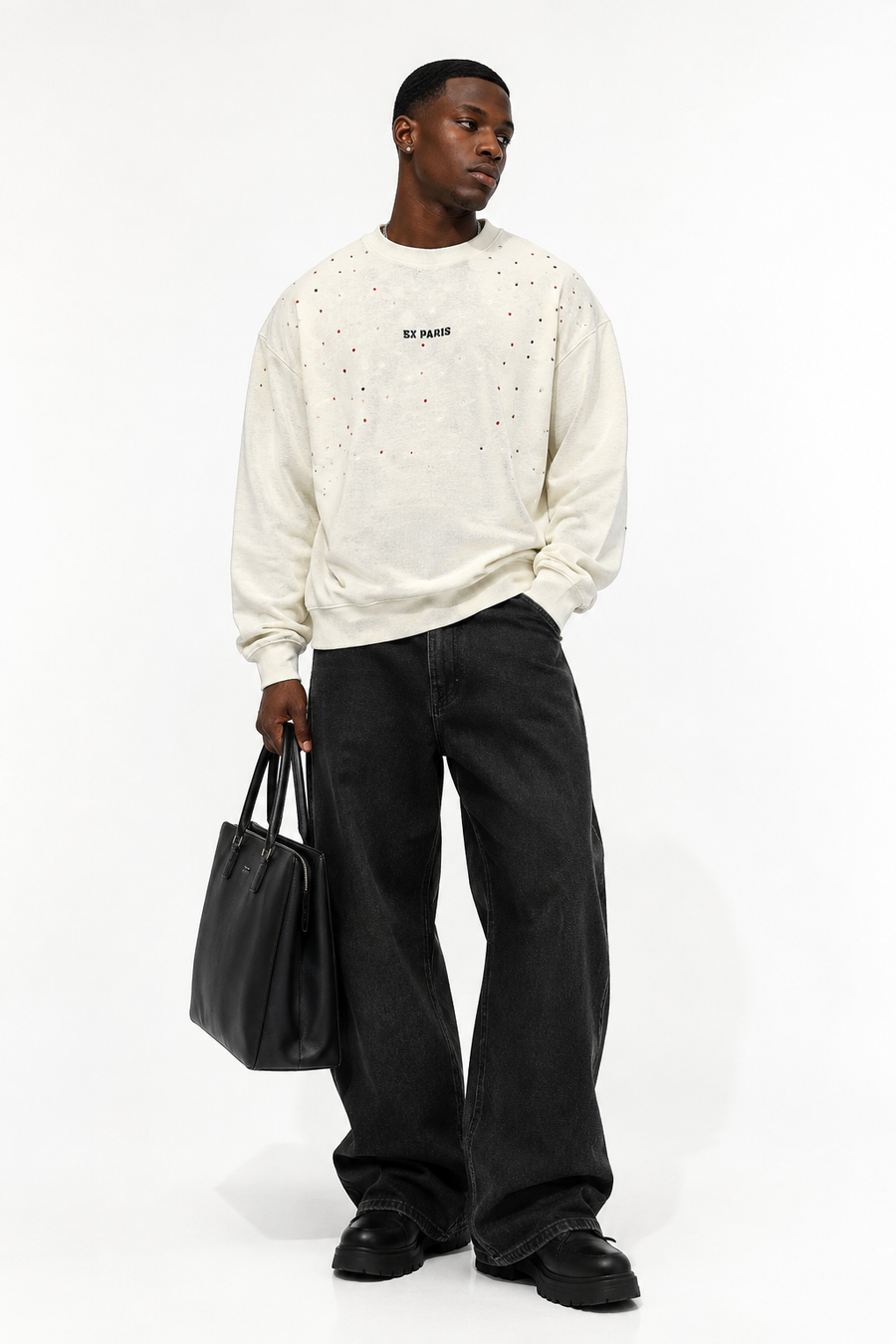 Unisex 5x Diamanté Jumper
